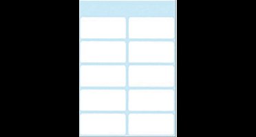 Etiket herma 3738 19x40mm wit 70 st | 10 stuks