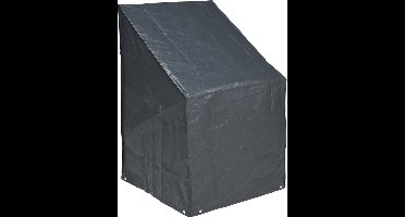 Nature Product – grijs – kunststof – 68x68x110 cm – tuinstoelen - Afdekhoezen/beschermhoezen - Tuinstoelenhoes - Tuinstoelenbescherming