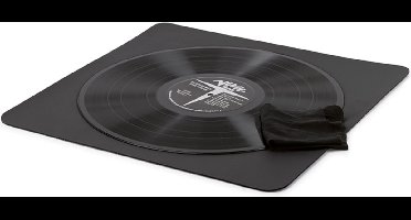 Dynavox Platenonderlegger 35x35cm - Zwart