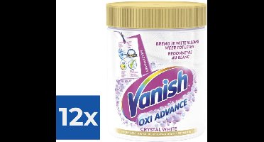 Vanish Oxi Advance Whitening Booster Poeder - 840 Gr - Voordeelverpakking 12 stuks