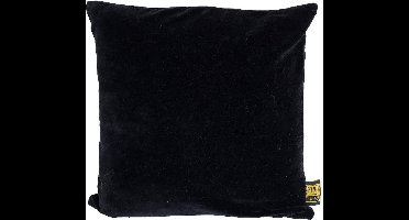 PTMD Sierkussen Floo - 45x10x45 cm - Katoen - Zwart