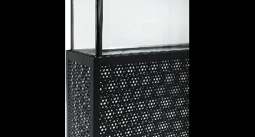 PTMD Sita Lantaarn - 30 x 10 x 58,5 cm - Metaal - Zwart