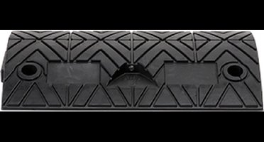 Verkeersdrempel 75 mm hoog Zwart