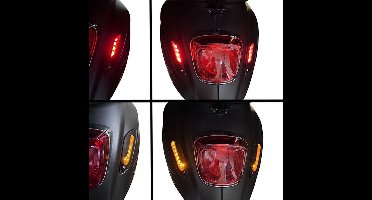Knipperlichtset Led DMP Voor Vespa Sprint en Primavera Achterzijde Smoke weglopend