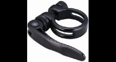 Mirage Zadelpenklem alu 28.6 zwart