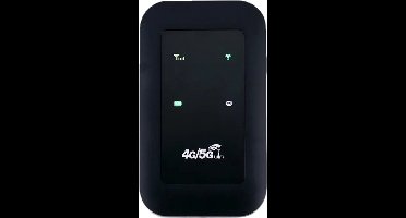 Mifi router - Draadloos WiFi - Mifi router - 4G/5G - 10 apparaten - WiFi Dongle - Wifi Buddy - Simkaart - USB - Wifi in de Auto - 150Mbps - Zwart