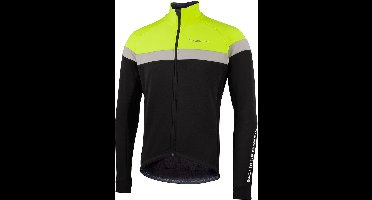 Nalini Fietsjack Heren Zwart Fluo - ROAD JKT BLACK YELLOW - XXL
