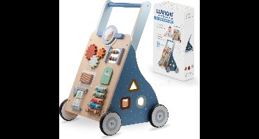 LUVION® Activity Baby Walker - Spelenderwijs leren lopen - Loopwagen - Blauw