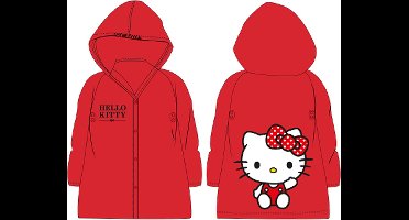 Hello Kitty Regenjas met Capuchon - Maat 98/104