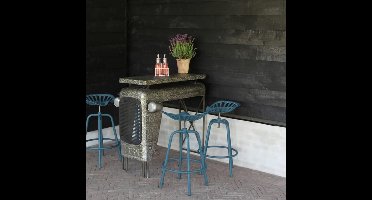 Esschert Design Barstoel Tractor blauw