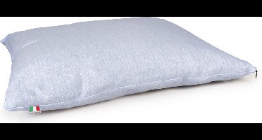 Duvo+ Kussen Met Rits Mellow Blauw M - 100x70x14cm