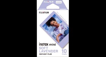 Fujifilm Instax Mini Film - Soft Lavendel - Instant fotopapier - 1 x 10 stuks