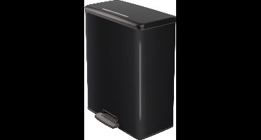 Curver Decobin Prullenbak - 65L - Rechthoekig - Zwart