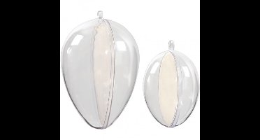 Creativ Company Deco Eieren 6.3 en 9 cm 25 stuks