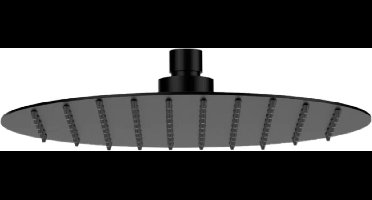 Vema Timea hoofddouche ultradun rain jet 250mm mat zwart