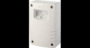 Kopp schemerschakelaar met schakelklok opbouwmontage IP44 wit 10A (848002019)