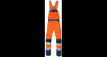 Havep Amk. Overall High Visibility 20221 - Fluo Oranje/Donker Denim - 50