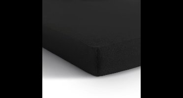Dreamhouse Dubbel Jersey Hoeslaken – 80/90/100x200 – Zwart – Lekker Zacht