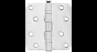 Intersteel Kogellagerscharnier afgerond tot 70 kilo rvs gepolijst