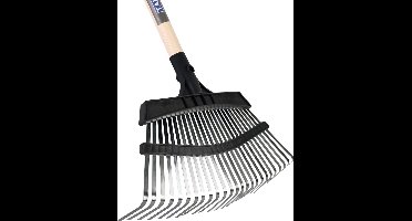 Talen Tools – Gazonhark – Metaal & kunststof – 45 cm – 25 tanden – Essenhouten steel – 150 cm