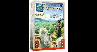 999 Games - Carcassonne: Schapen & Heuvels - Uitbreiding - Bordspel