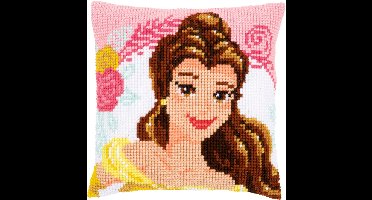 Vervaco - Kruissteekkussen kit - Disney Enchanted beauty - PN-0168010 - Borduren - Borduurpakket - Borduurpakket volwassenen - Borduurpakket kind
