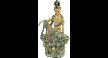 Boeddhabeeld - Guanyin Boeddha van Compassie - 40 cm Hoog! - Polyresin