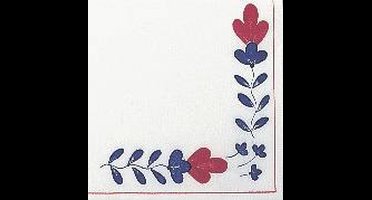 Tork tissue servet 33x33cm 1-laags 1/4-vouw Country 9x500