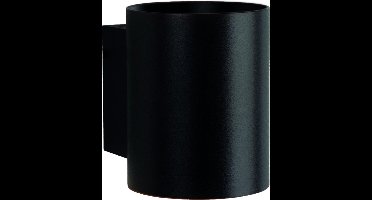 Spectrum - LED Wandlamp Rond - Mat Zwart met G9 fitting - 100x80x100mm