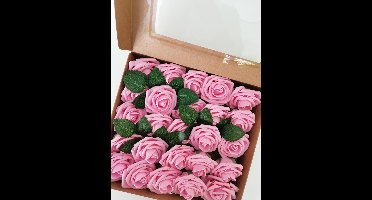 Kunstbloemen- nepbloemen- kunstbloemen voor binnen - nep bloemen- 25 bloemen