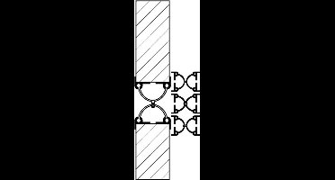 Ellen Los Deurnaaldrubber Pvc 75Mm 250Cm