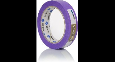 Afplaktape Delicaat Paars Bi 50Mm 50M