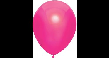 Ballonnen Metallic donkerroze 10 stuks