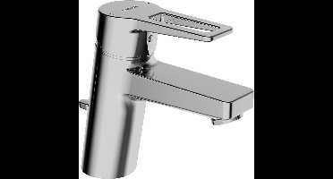 Hansa Twist lavabokraan open hendel met lediging chroom