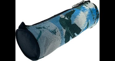 Buff schooletui pennenzak tekenetui - 22 x 8 cm