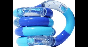 Tangle Toys Tangle Junior Classic - Fidget voor stressvermindering - Blauw