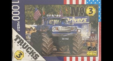 Fame puzzles Trucks 3 1000