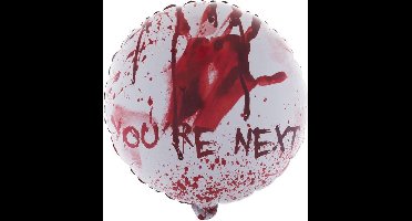 Folieballon You're Next Halloween 46 cm