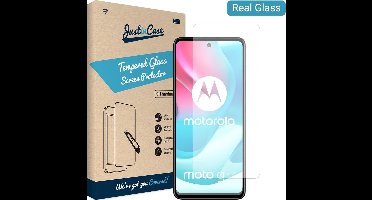 Just in Case screenprotector geschikt voor Motorola Moto G60s - Screenprotector Gehard Glas