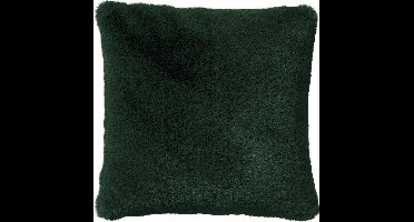 Dutch Decor ZAYA - sierkussen 60x60 cm - bontlook - extra groot - Mountain View - groen - Inclusief binnenkussen - Luxe kussens voor woonkamer & bank