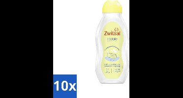 10 x Zwitsal Badolie 200 ml - Badolie Voor Baby - Droge Huid - Babyhuid Verzorging - Zwitsal Badolie - Babybad Ritueel