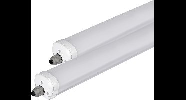 V-TAC VT-1249-N LED Armaturen - G Serie - IP65 Waterdicht - Wit - 36W - 4320 Lumen - 6400K - 120CM - Set van 2