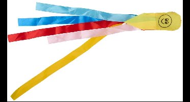 Eddy Toys Regenboog Werpzak 64 cm - Werpzandzak Speelgoed voor Buiten - Zachte Werpzak met Linten - Gooispel Speelgoed voor Kinderen - Zandzak Gooien en Vangen