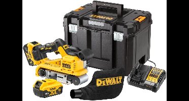 DeWALT DCW220P2 Accu bandschuurmachine 75x533mm 18V XR 5.0Ah in TSTAK
