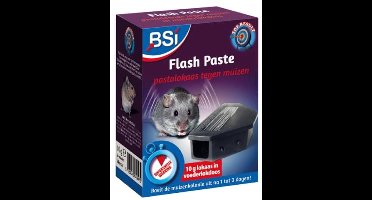 BSI Flash Paste 10 gr met muizenlokdoos - Effectief Muizenlokdoosje - Met gratis cheatsheet