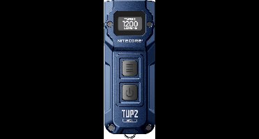 Nitecore TUP2 Sleutelhangerlamp oplaadbaar blauw