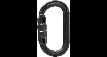 Edelrid Oval Power 2500 Triple II ovale aluminium karabiner zwart