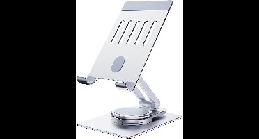 Geschikt voor Opvouwbare 360° draaibare basis Geschikt voor desktopstandaard en houder Geschikt voor tablet-pc en mobiele telefoon