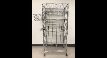 Megaform Storage Center speelgoed opbergsysteem met verstelbare planken.