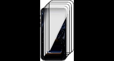 Screenprotector geschikt voor iPhone 17 Pro - 4x Volledig Dekkend Glas Screen Protector